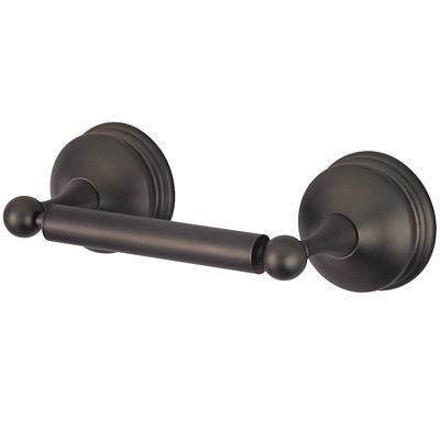 26.75 in Freestanding Toilet Paper Holder Black