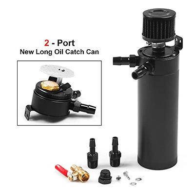 Universal Oil Separator Kit With Billet Aluminum Catch Can