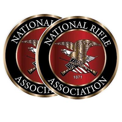 WSQ 2-Pack NRA National Rifle Association Vinyl Sticker Decal - 4 ...