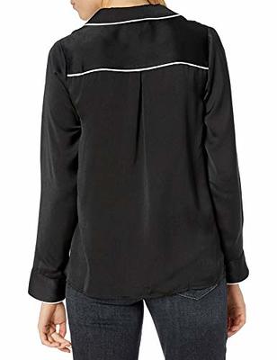 Lucky Brand Women's Maggie Pajama Top, Lucky Black, L - Yahoo Shopping