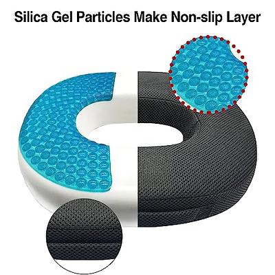 Cooling Gel Donut Pillow Seat Cushion Orthopedic Tailbone Pain