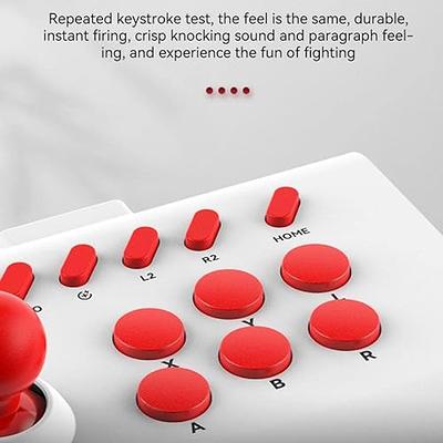 PXN 0082 Arcade Stick, Fight Sticks PC with Turbo & Macro  Functions,Compatible with TV/PC/PS3/PS4/Switch