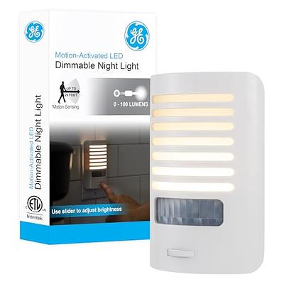 myCozyLite Motion Sensor Night Light, Blue Night Light Plug into Wall, LED  Night Light Motion Sensing, Energy Efficient, Slim, Night Light for