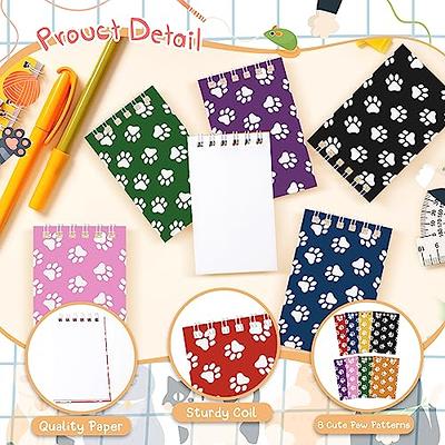 24 Colorful Kids Notepads - 12 Designs Little Notebooks for Kids Party Favors, Tiny Notebooks for Kids Mini Notebooks, Small Kids Notebook, Stocking