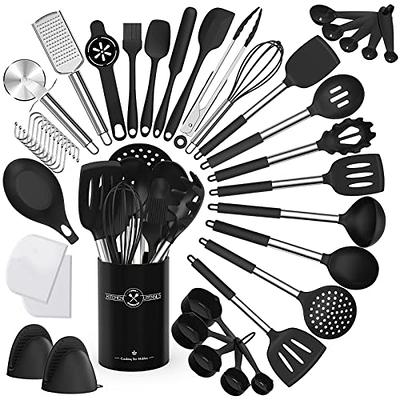 Keidason Silicone Kitchen Utensils Set, 12-piece Silicone cooking Utensils  Set Non-stick Cookware Is Heat-resistant, BPA-free, Cooking Tools, Stirring  Kitchen Tool Set (Colorful Cooking Utensils) - Yahoo Shopping