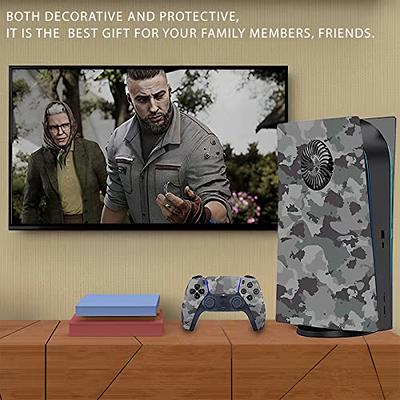  Digital Edition Face Plates with Cooling Vents Cover Skins  Shell Panels for PS5 Console, Playstation 5 Accessories Faceplate  Protective Replacement Plate (Digital Black) : Video Games