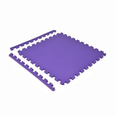 Fleming Supply 24-in W x 24-in L x 0.5-in T Interlocking Foam Gym Floor Tile (16-sq ft) (4-Pack)