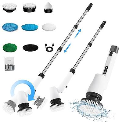 Adjustable Bathroom Long-handled Brush To Scrub Toilet Bath Brush