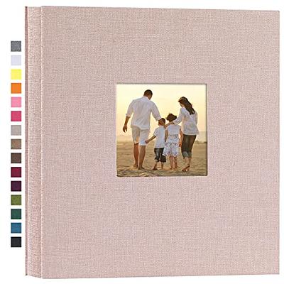Vienrose Photo Album for 600 4x6 Photos Leather Cover Extra Large Capacity for Family Wedding Anniversary Baby Vacation (Brown)