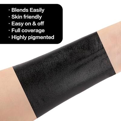 BADCOLOR Black Cream-Blendable Face Body Paint Stick for Adults Children  Eye Black Softball Football Baseball Sports , Non-Toxic Hypoallergenic for