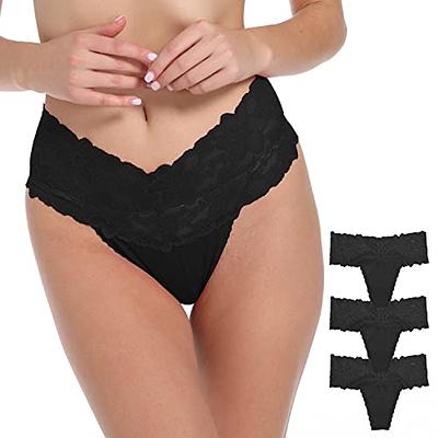 K-CHEONY Women's Underwear, High Waist Cotton Breathable Full Coverage Panties  Brief Multipack Regular and Plus Size at  Women's Clothing store