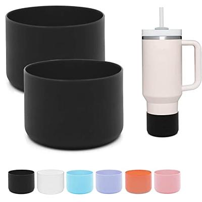 JERYMUND 2Pcs Silicone Boot Sleeve for Stanley Cup Accessories, Protective  Water Bottle Bottom Cover for Stanley 40 oz Tumbler with Handle - Yahoo  Shopping