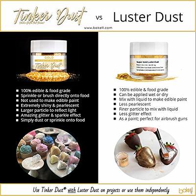 Silver Edible Tinker Dust Glitter 5g