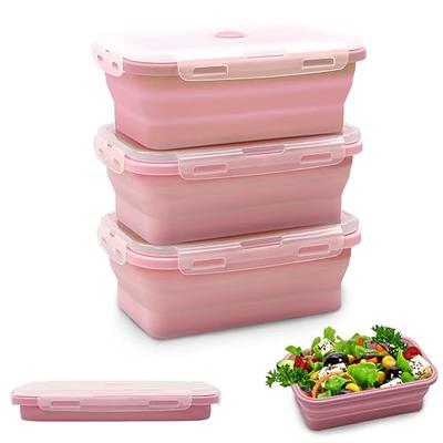 Yinkin 30 Pack Plastic Freezer Containers for Food Storage, Twist