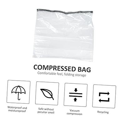 WOONEKY Mattress Packing Bag Foldable Vacuum Bags Bedding Clothing Bags  Wardrobe Organizing Bags Air Tight Bags Storage Bags Plush Toy Storage Bag  Pe Material White Clothes Quilt Travel - Yahoo Shopping