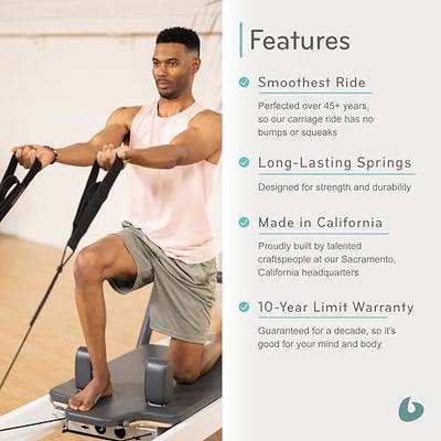 Pilamingo Pilates Reformer for Home - Pilates Yoga Portable