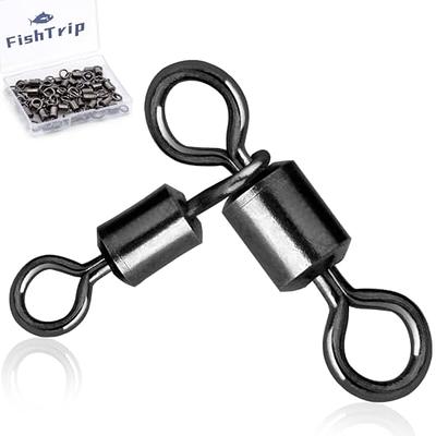 BLUEWING Rolling Barrel Fishing Swivel 3-Way Swivels Fishing Tackle with  Rolling Barrel and Double Barrel Swivels 3-Way T-Turn Swivel for Rigs for  Fresh and Saltwater 88lb, 50pcs : : Sports, Fitness 