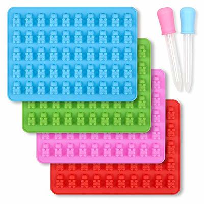 Silicone Gummy Bear Chocolate Jelly Mold With Dropper Candy Maker Ice Tray  Mould