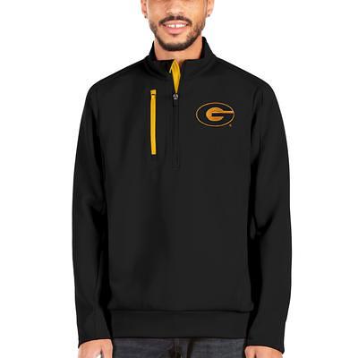 Men's Pittsburgh Steelers Black/Gold Big & Tall Quarter-Zip Hoodie