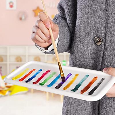 Arrtx 9 PCS Painting Knives Stainless Steel Spatula Palette Knife with Wood  Handle for Oil Canvas Acrylic Painting Gouache Color Mixing Art
