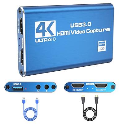Capture Card,USB 3.0 HDMI Video Capture Card,Video Capture Device 4K 1080P  60FPS HDMI Capture Card Switch Game Capture Card for Living Streaming  Broadcasting Video Recording Gaming - Yahoo Shopping
