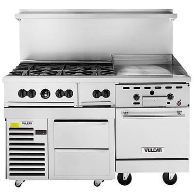 Vulcan VHP636U 6 Burner Countertop Gas Hotplate / Range