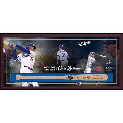 Fanatics Authentic Gavin Lux Los Angeles Dodgers Autographed Baseball and 2020 National League Champions Sublimated Display Case