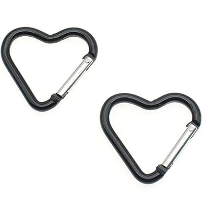 OZXNO 6 Pcs Heart Shaped Snap Hook Aluminum Heart Key Ring Keychain Clip  for Backpack Key Purse Straps - Yahoo Shopping