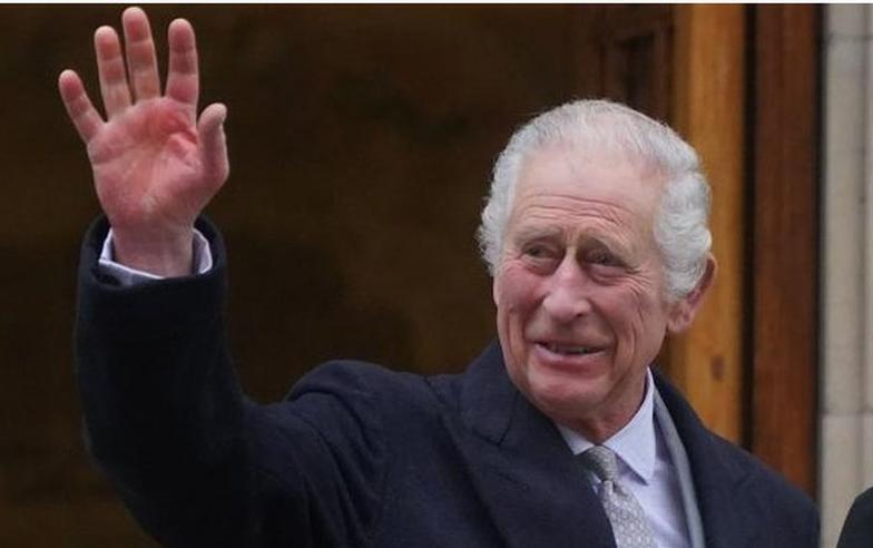 白金漢宮表示英王查爾斯三世確診患有癌症