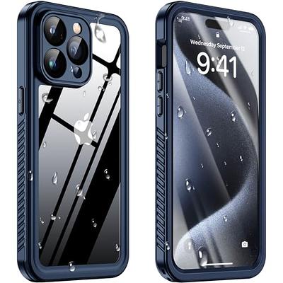 Humixx for iPhone 15 Pro Max Case, Waterproof Phone Case for iPhone 15 Pro  Max, Built-in Camera Lens & Screen Protector [Full-Body Shockproof][IP68  Underwater] Case for iPhone 15 Pro Max-Blue - Yahoo