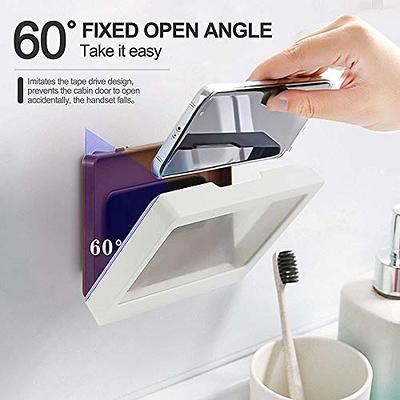 Wall Mount Shower Phone Holder Bathroom case Mount Shelf, Bathroom