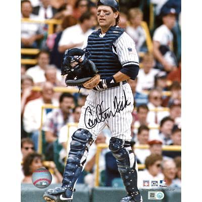 Carlton Fisk Black Chicago White Sox Autographed Mitchell & Ness