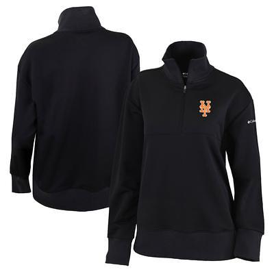 Women's Houston Astros Columbia White Omni-Wick Shotgun Quarter-Zip  Pullover Top