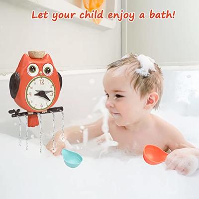 Bath Toys Bathtub Toy for Toddlers Age 2-4 Kids Bath Pipes Toys for 2 3 4 5  Years Boys and Girls Tub Water Toys with Color Box Birthday Gift