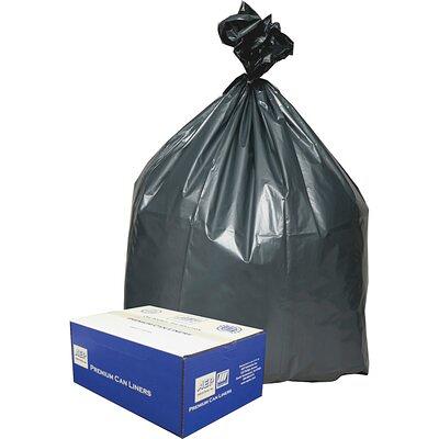 Plasticplace 32-33 Gallon Recycling Bags, Blue (100 Count)
