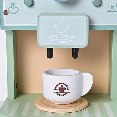 MONT PLEASANT Kids Wooden Toys Toddler Pretend Play Kitchen Accessories Green  Coffee Maker Espresso Machine Playset Montessori Kitchen Toy Gift for Girls  and Boys - Yahoo Shopping