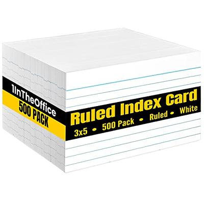 Fansunta 400 Pages Ruled Index Cards 4x6 Index Cards Flash Cards Learning  Card Study Cards Colored Index Cards Index Cards with Ring Lined Colored Index  Flashcards for School, Home and Office 