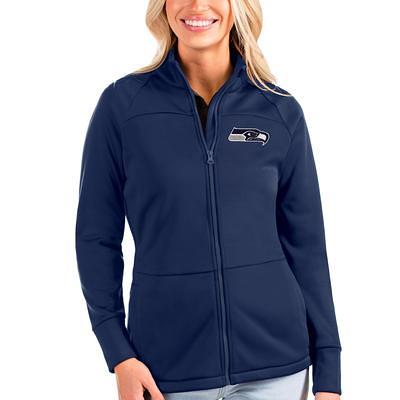 Seattle Seahawks Antigua Victory Pullover Hoodie - College Navy