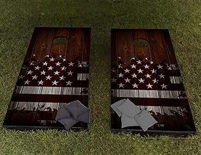 Kyle Cornhole Independece Day USA Cornhole Wraps for Boards - Skin