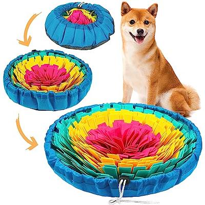 Vivifying Snuffle Mat for Dogs, Adjustable Dog Puzzle Toys Sniff