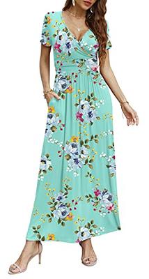 Women's 24seven Comfort Apparel Off-The-Shoulder Pleated Maxi Dress