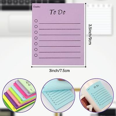 9 Pads Sticky Notes 3x3 in, 9 Bright Colors Post Self Sticky Pad Its for  Office, Home, School, Notebook, 100 Sheets/pad - Yahoo Shopping