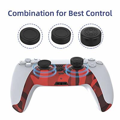 For PS5 Playstation 5 Controller DIY Full Set Custom Chrome Red Gold  Housing Shell Replacement Decoration Cover Case Faceplate