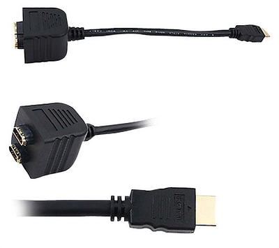 Hdmi Splitter Adapter Cable - Hdmi Splitter 1 In 2 Out Hdmi Male