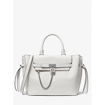 Michael Michael Kors Heather Large Shoulder Bag - Optic White