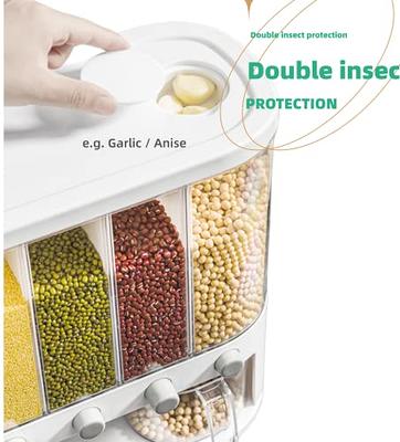 Aoibox 2-Piece/213oz Extra Large Airtight Food Storage Containers Set for  Rice, Flour, Sugar, Cereal and Bulk Food Storage SNPH002IN365 - The Home  Depot