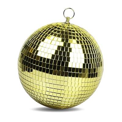 24Pcs 1-1/8Inch Mirror Balls - Disco Ball Decoration - Christmas Tree  Wedding Birthday Party Accessories Disco Decorative Mirror Ball (Gold) -  Yahoo Shopping