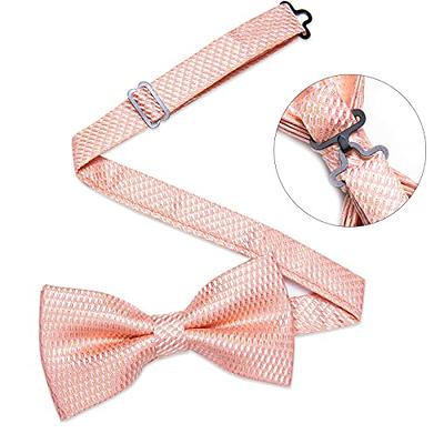 DiBanGu Mens Pink Plaid Ties Classic Silk Wedding Necktie with Handkerchief  Cufflinks Tie Clip Set Gift Box : : Clothing, Shoes & Accessories