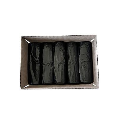 55-60 Gallon Black Trash Bags, 1.2 Mil, 38'' x 58'' (50 Count)