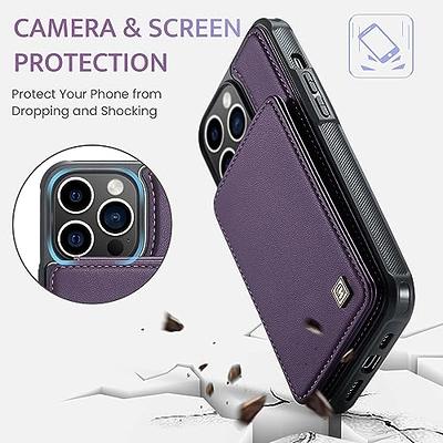 Leather Card Holder Case for iPhone 15 Pro Max Ultra Protective